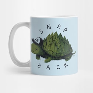 snap back turtle Mug